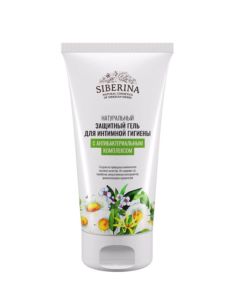 SIBERINA Protective gel for intimate hygiene with an antibacterial complex 150ml