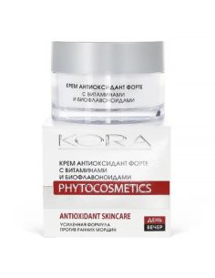 KORA Крем антиоксидант форте для лица с витаминами и биофлавоноидами 50мл