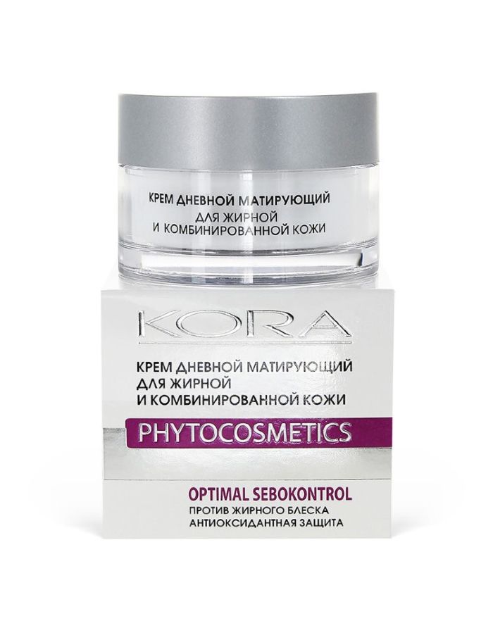 KORA PHYTOCOSMETICS Day Cream Mattifying for Oily and Combination Skin 50ml