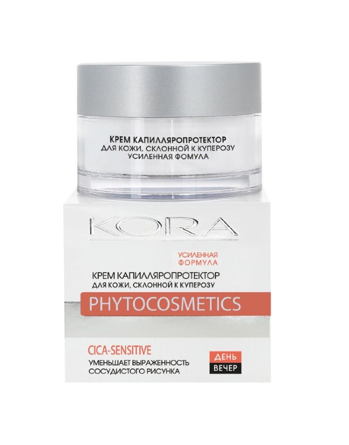 KORA PHYTOCOSMETICS Capillary protector cream for rosacea-prone skin Reinforced formula 50ml