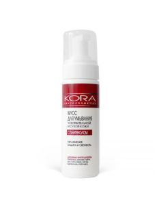 KORA PHYTOCOSMETICS Washing mousse for sensitive and dry skin 160ml