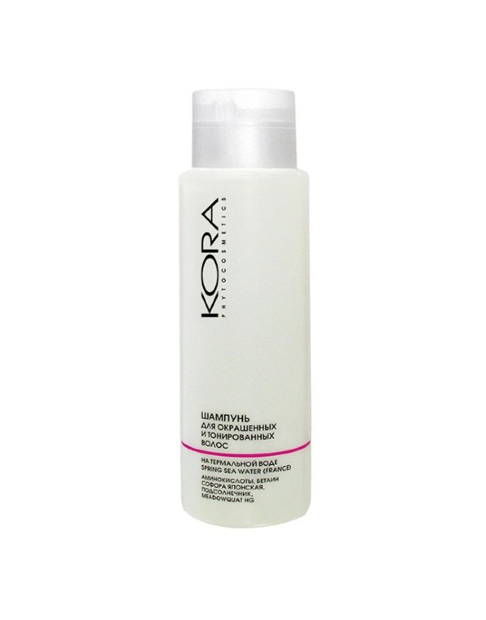 KORA PHYTOCOSMETICS Shampoo for colored and toned hair 400ml
