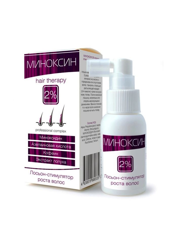 MINOXIN 2% minoxidin Lotion-hair growth stimulator 50ml