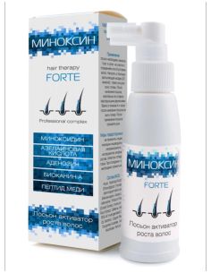 MINOXIN FORTE Lotion activator of hair growth 100ml