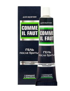 Svoboda After shave gel with extracts of chamomile and St. John's wort COMME IL FAUT 39g