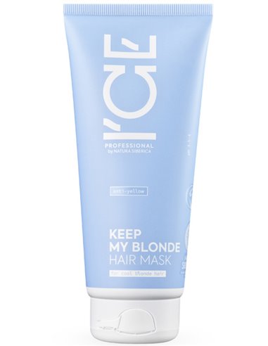 Natura Siberica ICE Professional KEEP MY BLONDE MASK anti-yellow for blond hair 200ml
