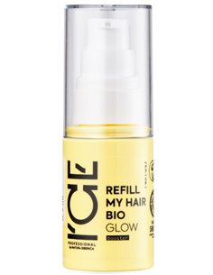 Natura Siberica ICE Professional REFILL MY HAIR GLOW BOOSTER Концентрат для усиления блеска волос 30мл