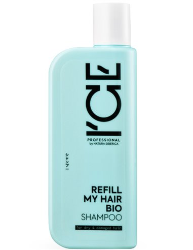 Natura Siberica ICE Professional REFILL MY HAIR SHAMPOO Шампунь для сухих и повреждённых волос 250мл