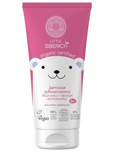 Natura Siberica Little BIO Детская зубная паста Арктическая малина 60мл