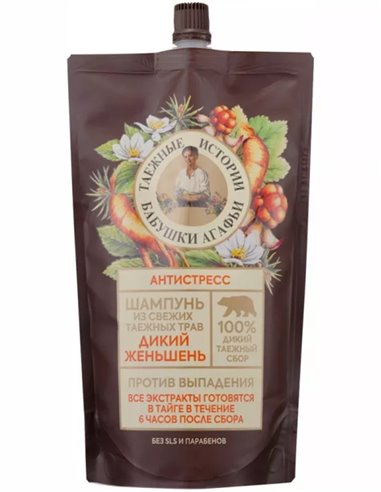 Агафья Шампунь Дикий Женьшень против выпадения волос 500мл