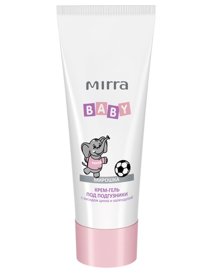 Mirra BABY Cream-gel for diapers with zinc oxide and calendula 75ml