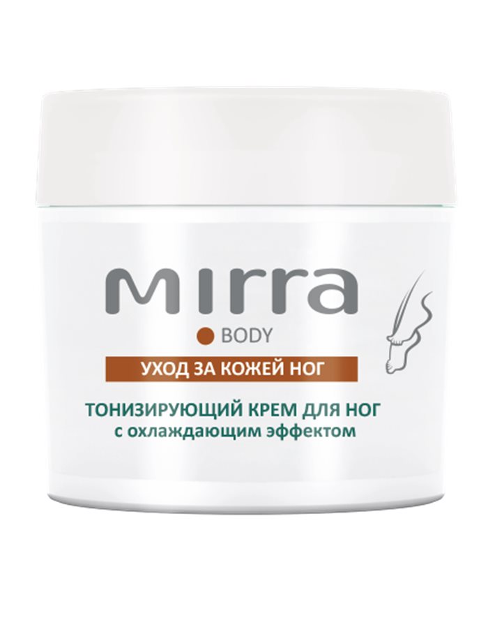 Mirra BODY Toning foot cream with cooling effect 50ml