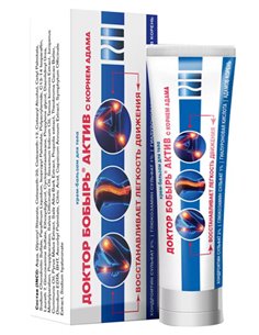Доктор Бобырь АКТИВ Крем-бальзам для тела с корнем Адама, в области суставов и позвоночника 100мл