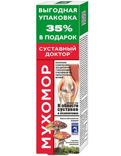 Суставный Доктор Крем для тела Мухомор 125мл