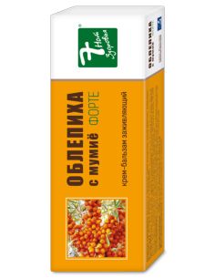 7 нот здоровья Крем-бальзам для тела Облепиха с мумие Форте 75мл