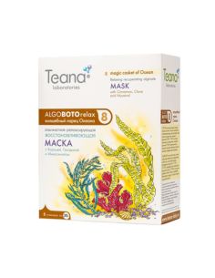 Teana AlgoBotoRelax ABR8 Маска глубокого восстановления и питания Волшебный ларец Океана 5x30г
