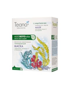 Teana AlgoBotoRelax ABR10 Энергетическая, тонизирующая маска для уставшей кожи Песня семи морей 5x30г