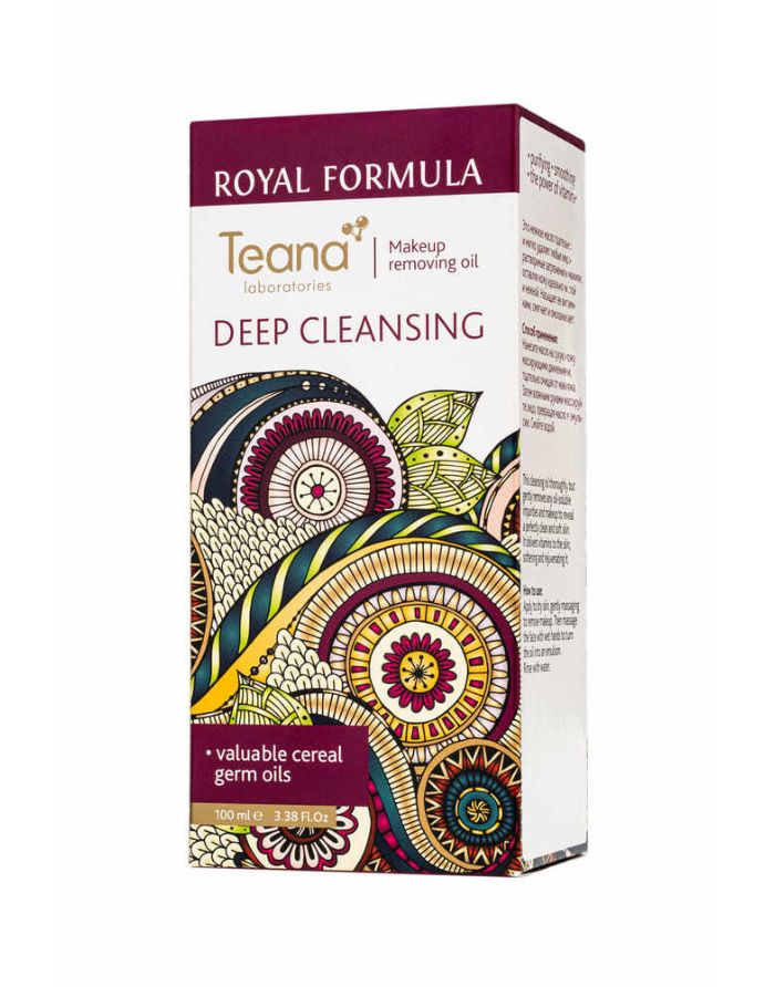 Teana Royal Formula Гидрофильное масло для снятия макияжа Deep Cleansing 100мл