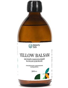 Beauty365 Скипидарные ванны ЖЁЛТЫЙ бальзам 500мл