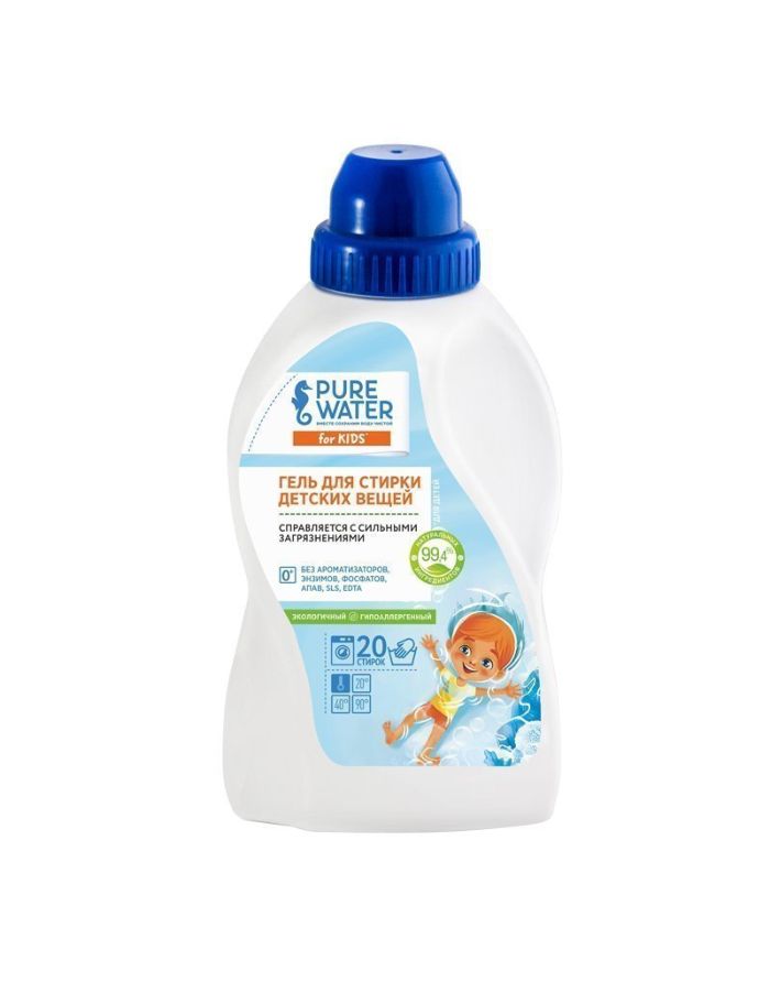 Mi&ko Gel for washing baby clothes Pure Water 480ml