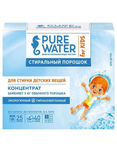 Mi&ko Стиральный порошок для детского белья Pure Water 800г