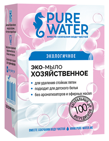 Mi&ko Хозяйственное мыло Pure Water 175г