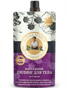 Банька Агафьи Пилинг для тела Массажный 100мл