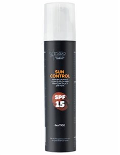Mi&ko Инновационный солнцезащитный крем для лица и тела Sun Control SPF15 100мл