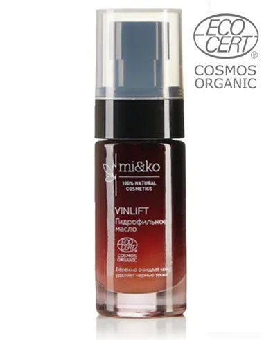 Mi&ko VinLift hydrophilic oil COSMOS ORGANIC 30ml
