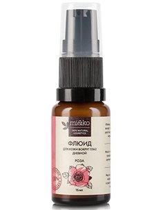 Mi&ko Флюид для кожи вокруг глаз Роза анти-эйдж 15мл