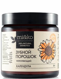 Mi&ko Tooth powder Calendula strengthening 35g