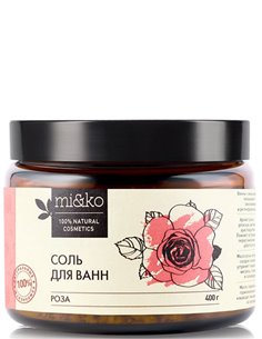 Mi&ko Соль для ванн Роза 400г