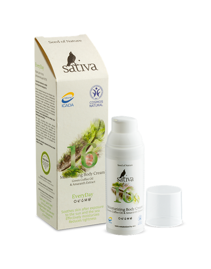 Sativa 16 Moisturizing body cream 150ml